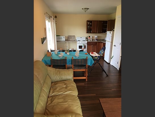 Open Concept Kitchen Living Area